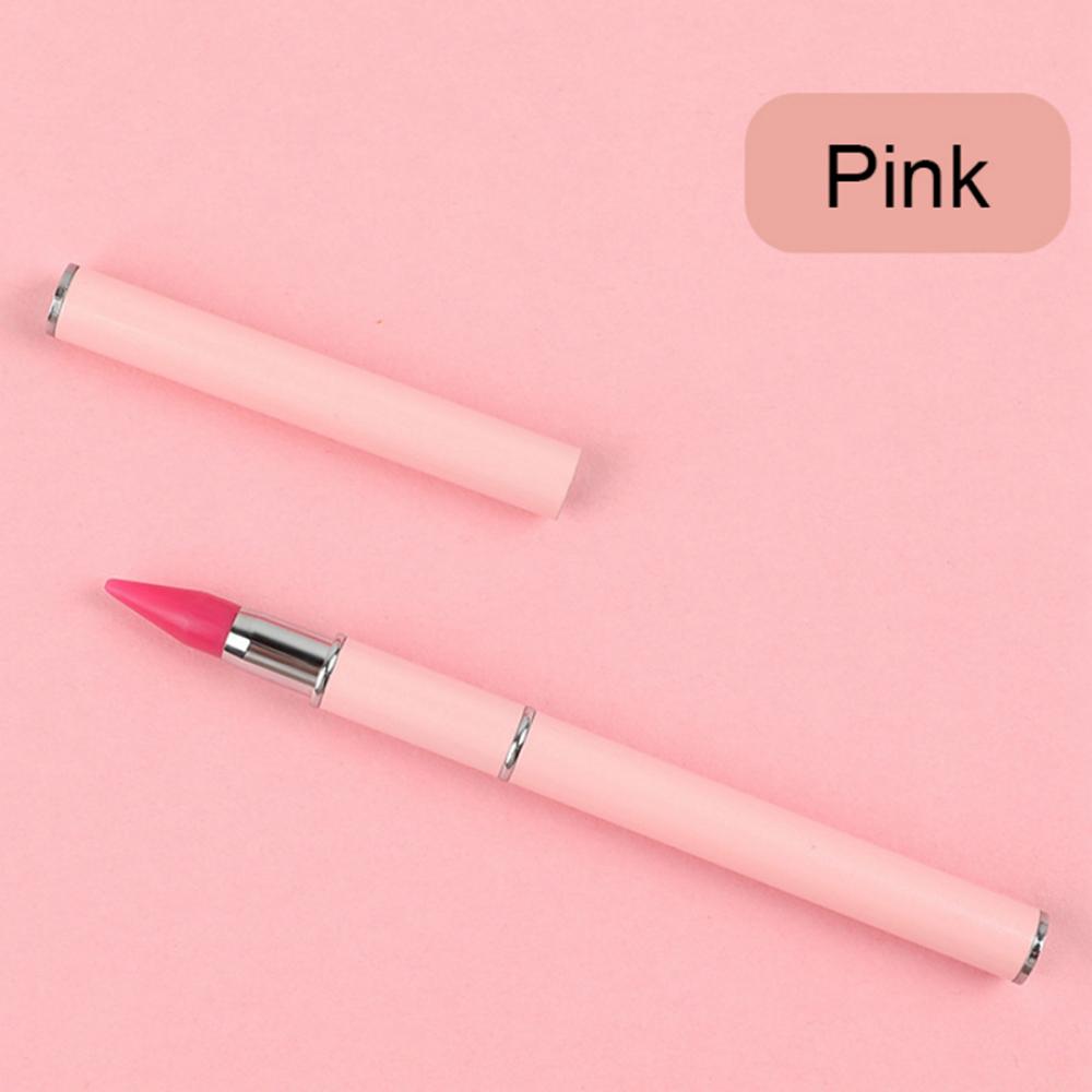 DIY Art Dual-Ended Picking Tool Diamond Point Drill Pen Wax Pencil Nail Rhinestone Picker