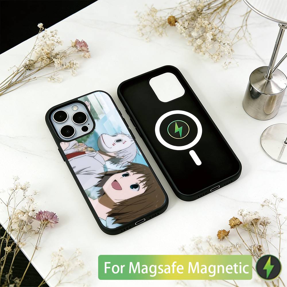 Hotarubi no Mori e Phone Case For iPhone17,16,15,14,13,12,11 Plus,Pro Magnetic For Magsafe Wireless Charging