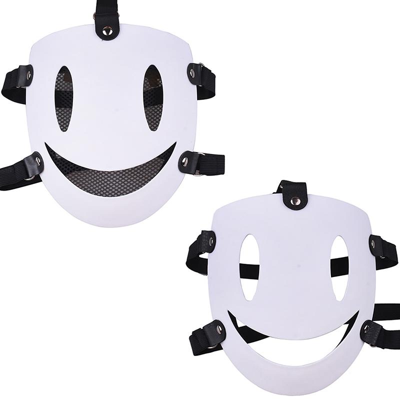 Аниме Косплей Tenkuu Shinpan Высотное Вторжение Косплей Маска Шляпа Белая Маска Японский Костюм Самурая Реквизит