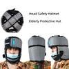 Medical Elder Protective Hat Fall Protection Helmet Head Safety Helmet Portable Adjustable Anti-Falling Safety Cap