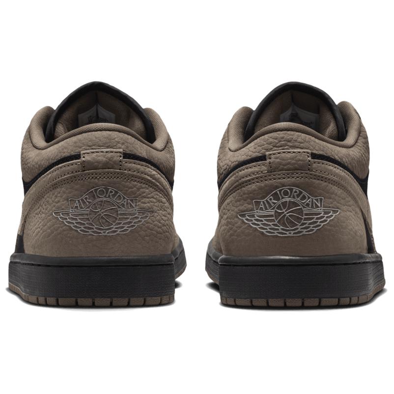 Кроссовки унисекс Air Jordan 1 Low SE оливково-серые коричневые черные светло-дикий манго IB7109-005