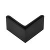 Used For Triangle Iron Shelf Iron Bed Foot Cover Protective Rubber Sleeve Foot Pad Rubber Base