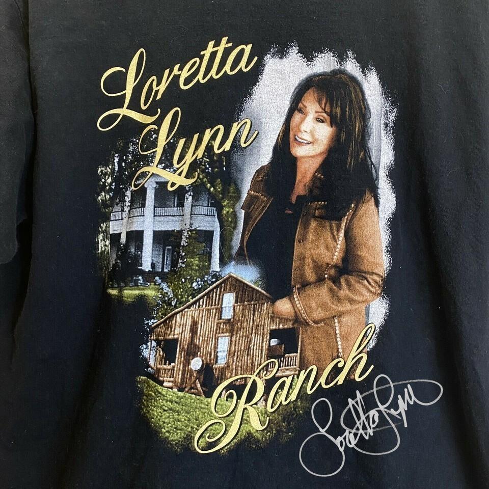 Loretta Lynn Ranch For Fans Cotton Black Full Size Men Women Tee Shirt AA1545 Unisex T-Shirt