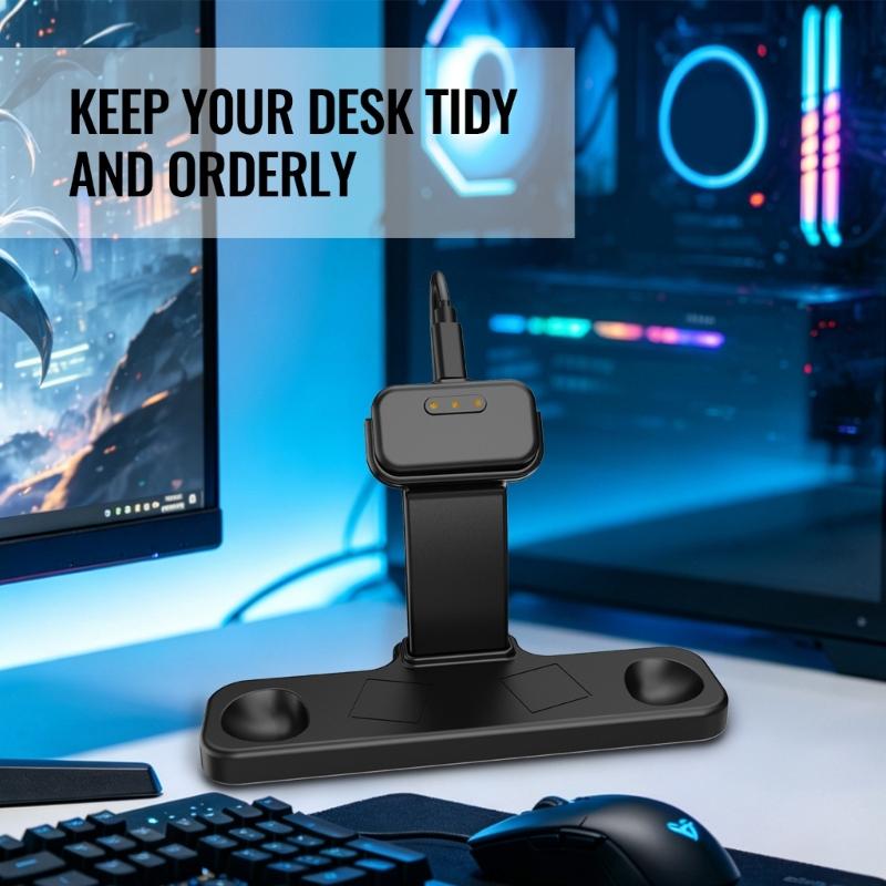 Подставка для Steam Controller для настольного дисплея, Черный держатель для контроллера из АБС-пластика для хранения и демонстрации на игровом столе, для ежедневного использования на рабочем столе