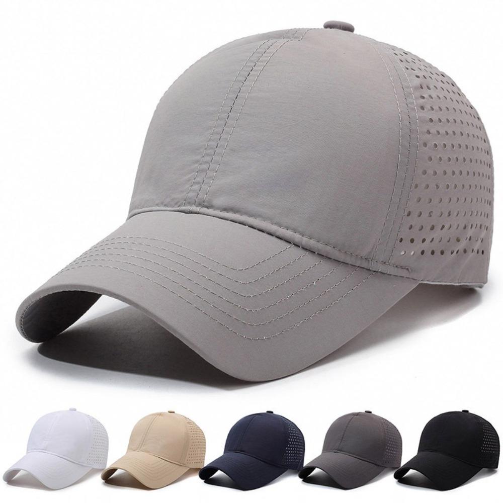Breathable Baseball Cap Waterproof Sun Visor Cap Waterproof Quick Drying Cap  Unisex