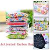 Пакет бамбукового угля, автомобильные аксессуары, мешок для древесного угля, дезодорант, мешок с активированным углем(50 г случайный)