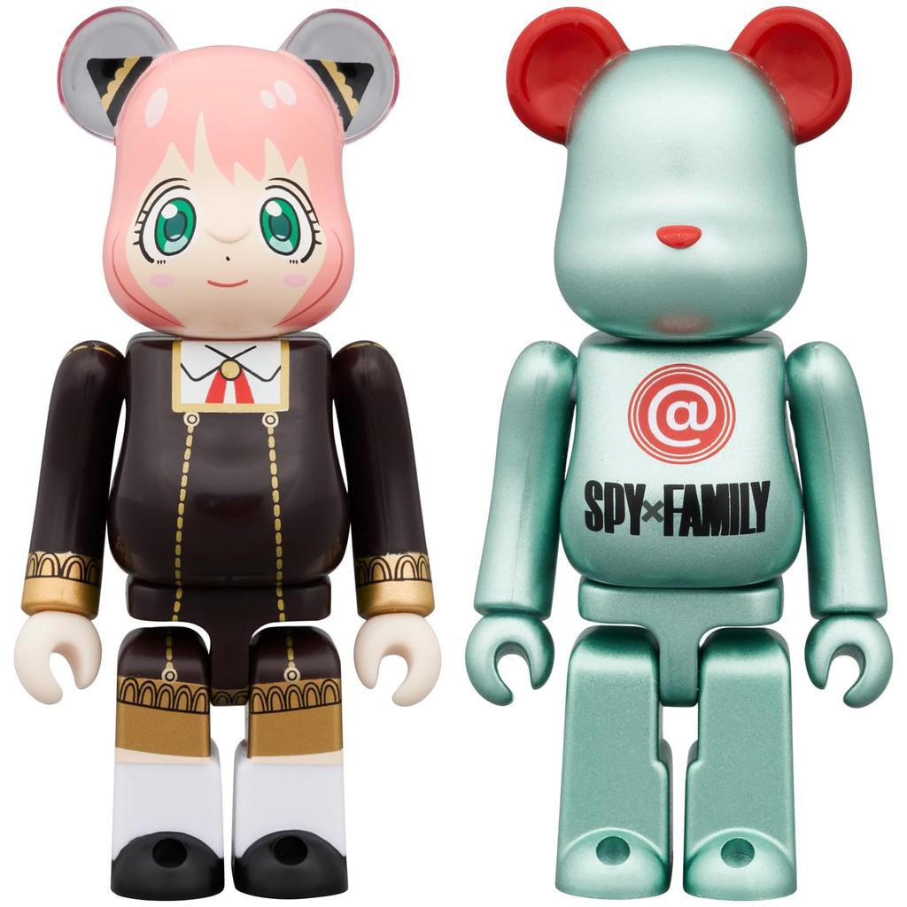 Bearbrick Spy Family 2PCS SET Each Total Height 70mm Painted Finished Figure BE@RBRICK SPY×FAMILY 100% Approx. Non-scale