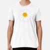 Daisy Flower Drawing S To 5XL Made In the AU/USA T-Shirt