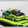 TSD1:64 Металлическая модель спортивного автомобиля Eclipse Eclipse Rapid Кино Модифицированная версия для Mitsubishi
