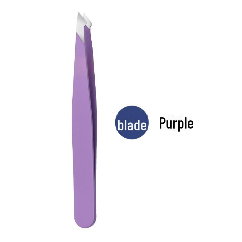 Пинцет для бровей из нержавеющей стали толщиной 1,2 мм со скошенной кромкой для точного удаления волос