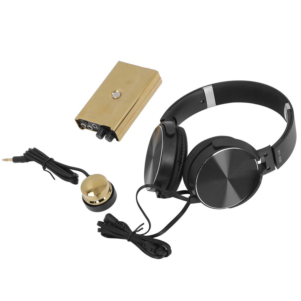 Water Leakage Detector Kit Clear Sound Quality High Sensitivity Professional Underground Water