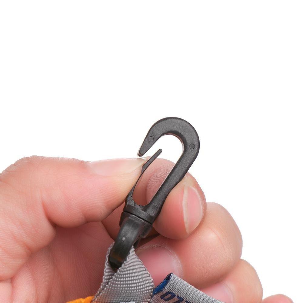 Pure Color Swimming Bag Pouch with Hook Zipper Camping Hiking Storage Bag New Pocket Pouch