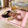 1PC Princess Butterfly Extra Large Non-Slip Floor carpet, Office, family, bedroom, Studio - Large Area RugJ0347