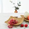 Хлебница Рустикальная Плетеная Корзина из Имитации Ротанга для Столовой, Рабочего Стола, Парка