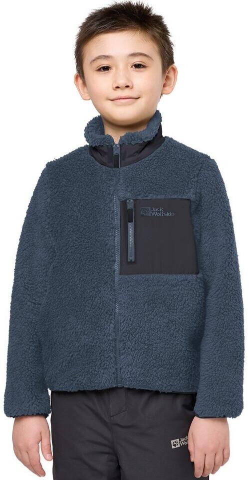 Куртка Jack Wolfskin Ice Curl Jacket Kids Fleecejacke Kinder blue midnight sky (1609162_C0412)