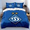 Blue Bedding Set with Dynamo Kyiv Logo Bedding Duvet Cover Set Duvet Cover Pillowcases (1 * Duvet Cover 2 * Pillowcases, without duvet insert)