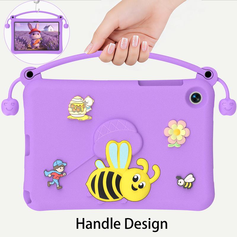 Case for Samsung Tab A11+ Plus 2026/ A9 Plus 11in and Lenovo Tab One K9 M11 Idea 11" Durable Shockproof Lightweight Handle Stand Cute Protective