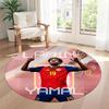 Yamal Round Floor Mat Design for Dormitory Study room Kitchen Balcony Antislip Round Carpet Office home decor Best for Christmas