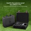 For DJI Mavic 3 Pro BRDRC Safety Carrying Case Storage Bag Hard Travel Waterproof Shock-proof Box (Black)