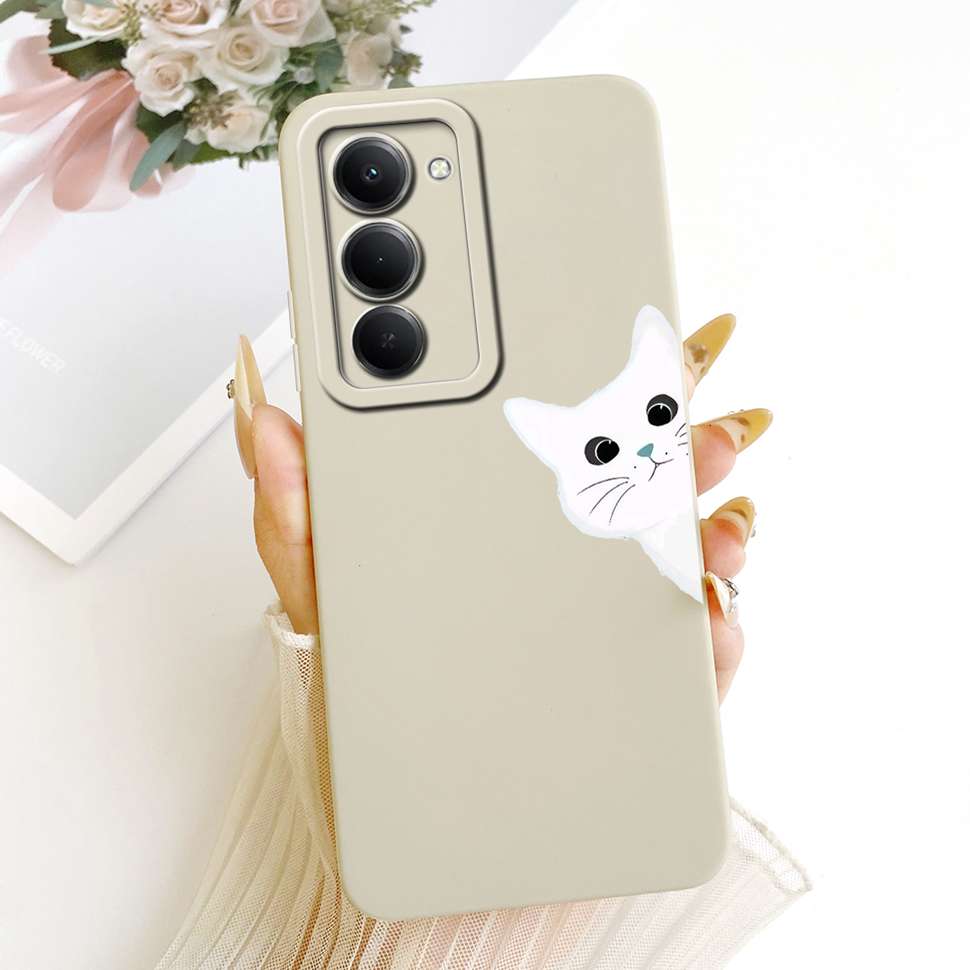 For Xiaomi Redmi 15 4G Case Lovely Cat Rabbit Cover Soft Silicone Phone Case For Xiaomi Redmi 15 Redmi15 4G Bags 6.9''