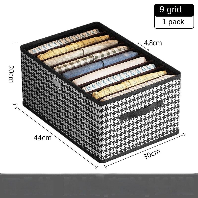 PP Board Брюки Для Хранения Артефактов Общежитие Складной Свитер Джинсы Сортировочная Коробка Шкаф Многослойная Коробка Для Хранения Одежды