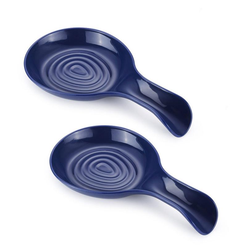 Подставка для ложки Большая керамическая подставка для ложки Термостойкая подставка для ложки для приготовления пищи Подставка для кофейной ложки Керамическая подставка для ложки, пригодная для мытья в посудомоечной машине