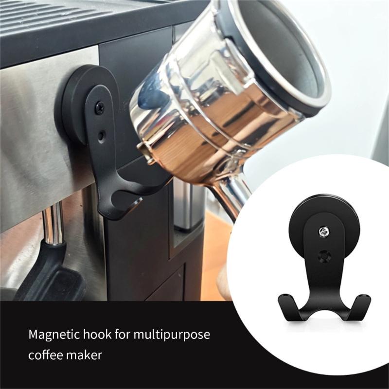 Magnetic Coffee Portafilter Holder For 51mm Espresso Handles Rustproof Designs Organizer for Espresso Accessories