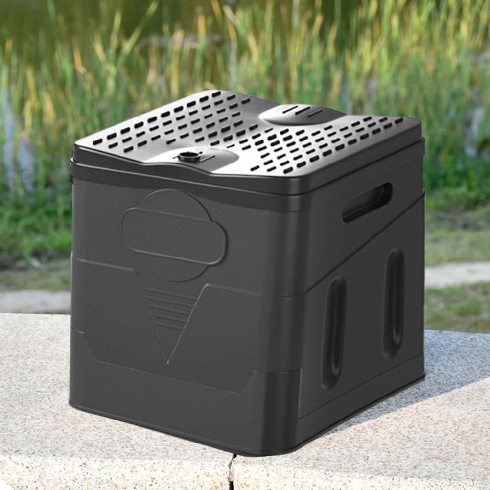 Портативный туалет Складной туалет с крышкой, Туалет для кемпинга Автомобильный туалет Для активного отдыха, Пешего туризма, Пляжа, Катания на лодке Дорожный туалет и для экстренных случаев