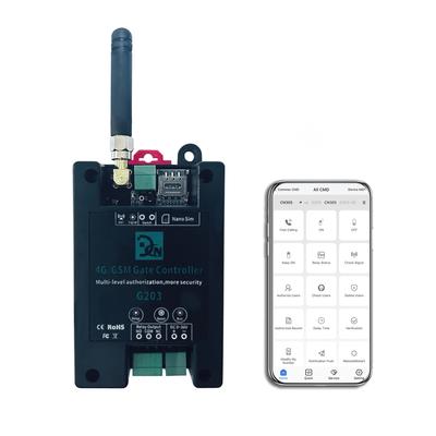 Контроллер ворот 4G/GSM G203, беспроводной пульт дистанционного управления, GSM устройство открывания ворот, поддержка авторизации обычного пользователя
