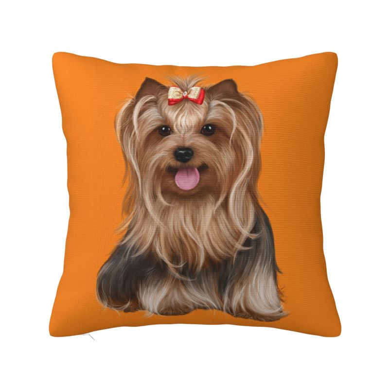 Lovely Pug Dog Modern Throw Pillow Cover Decoration Cushions for Sofa