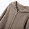Fanzhen Women's Hooded Cashmere Blend Cardigan