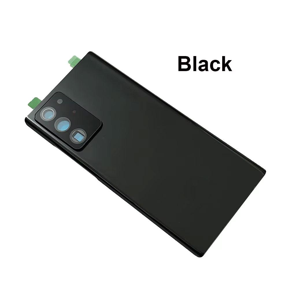New Housing For Samsung Galaxy Note 20 Ultra Back Battery Cover Rear Door Replacement Parts Back Glass + camera Lens glue