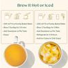 Vahdam Turmeric Ashwagandha Herbal Tea Pack Of 50 Tea Bags