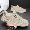 Men's Casual Board Shoes Autumn Versatile Lightweight Soft Bottom Waterproof White Trendy Sneakers Men's Flight Shoes for Men