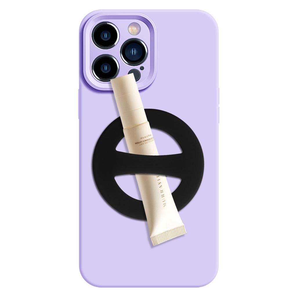 Многофункциональный силиконовый магнитный держатель для телефона и помады, универсальный держатель для блеска для губ на заднюю панель телефона, новый чехол-подставка для телефона