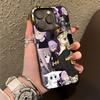Чехол для телефона Crona Soul Eater Для iPhone 16,15,14,13,12,11,Pro,Max,Plus,Mini,XS,SE Противоударный Черный Матовый Жесткий Бампер
