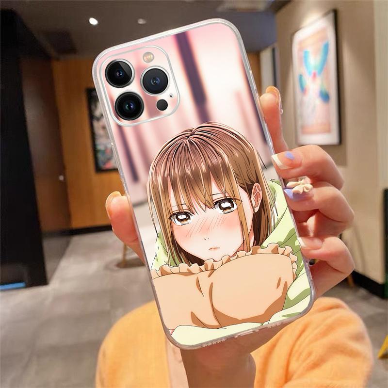 Чехол для телефона Для iphone 17 Pro Air 17ProMax 16 15 14 13 Pro Max 16 15 14 13 Pro 15Plus Синяя коробка Chinatsu Taiki Hina Chono