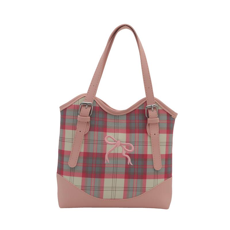 Контрастный цвет клетчатая женская сумка литературная сумка через плечо подмышечная ниша сумка корейская версия интерьер мода