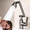 Stainless Steel Two-way Faucet Basin Cold and Hot Water Faucet for Home Bathroom