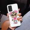Милый Чехол для Телефона с Совой и Сердечками для Влюбленных для Samsung Galaxy A17 A16 A15 A14 A13 A57 A56 A55 A54 A53 A37 A36 A35 A34 A33 A26 A25 A24 A23
