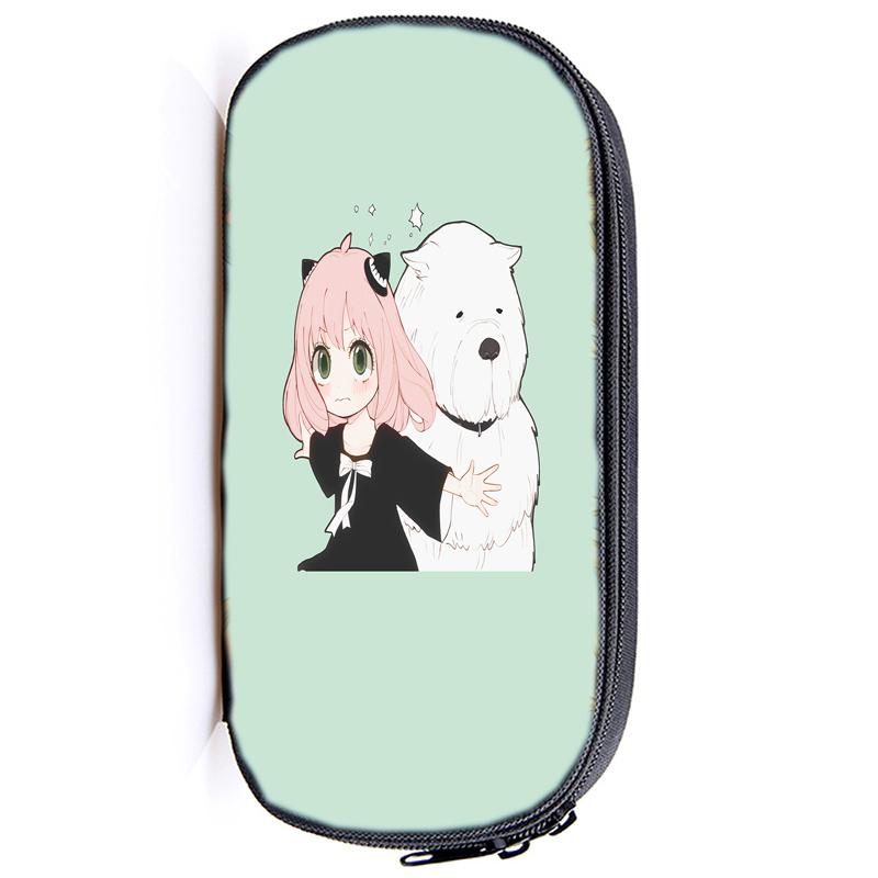 Семейный пенал Spy X Anya Forger, многофункциональный пенал, школьные принадлежности, чехол для ручек, канцелярские принадлежности, пенал