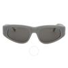 Balenciaga Grey Cat Eye Ladies Sunglasses Bb0095s 015 53