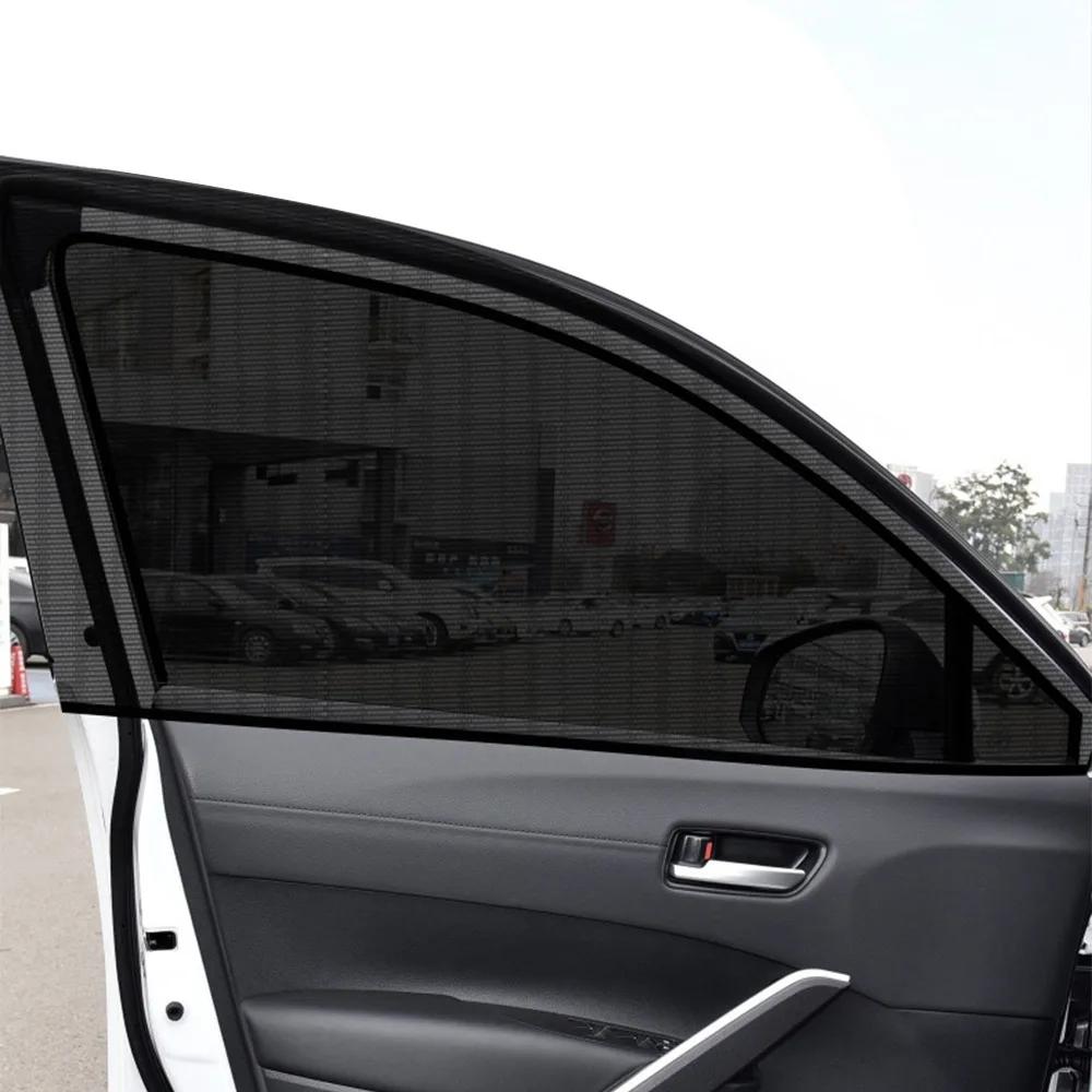 Автомобильная москитная сетка, солнцезащитный экран, шторка для внедорожника, сетка от насекомых на окно автомобиля, чехол, автомобильный солнцезащитный экран, изоляционная шторка для конфиденциальности