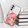 Чехол для телефона Аниме Шпион x Семья для Samsung S25,S24,S21,S22,S23,S30,Ultra,S20,Plus,Fe,Lite, Мягкий Черный Чехол