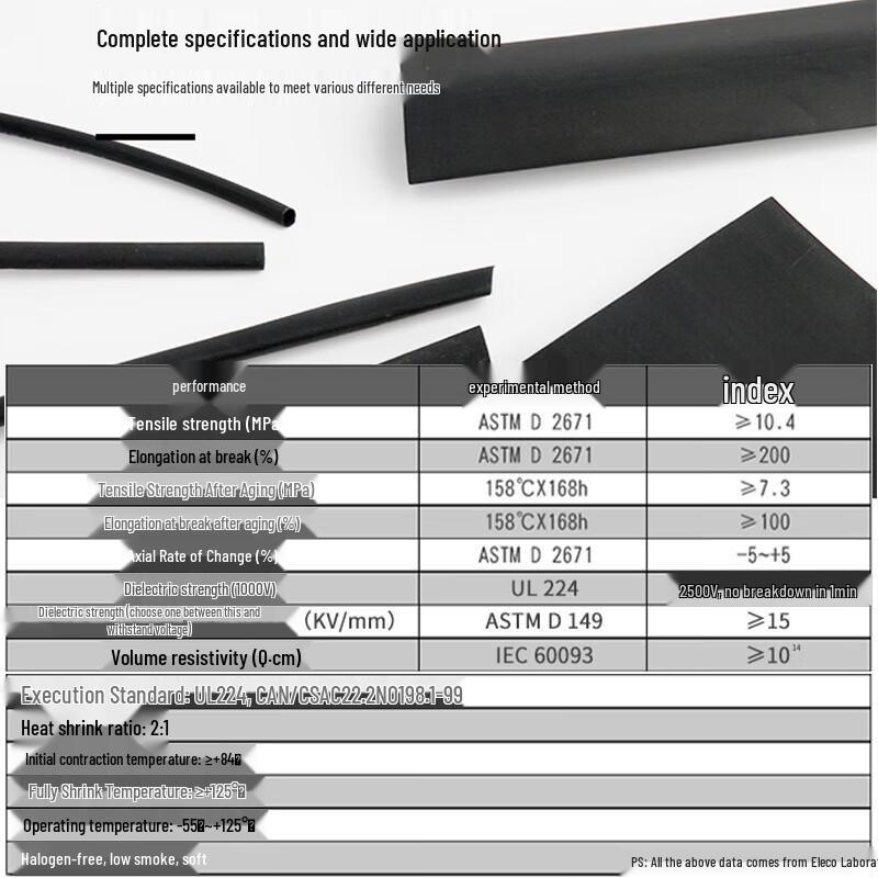 ELECALL Heat Shrink Tubing