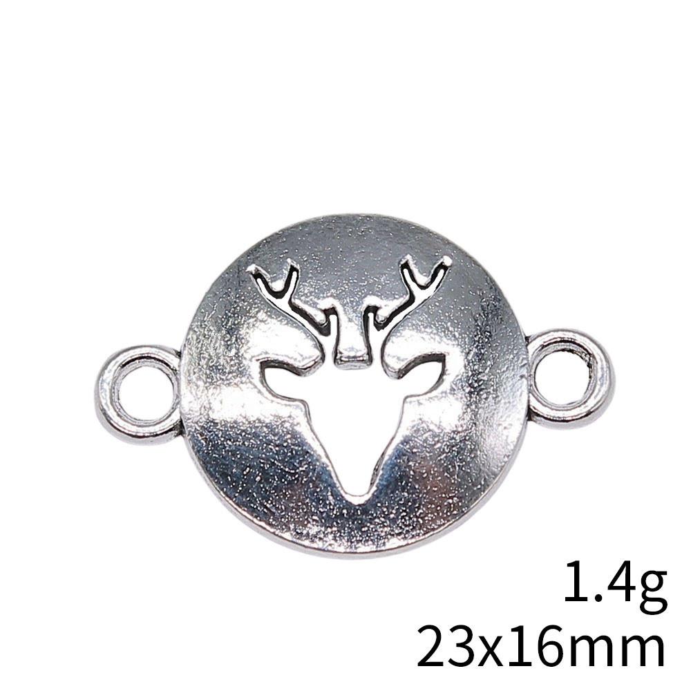 NewArrivals Charms For Jewelry Deer Christmas Day Charms Pendant Audience Bracelet Pendant
