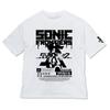 Cospa Sonic Frontier Sonic Frontier Big Silhouette WHITE L Size T-shirt