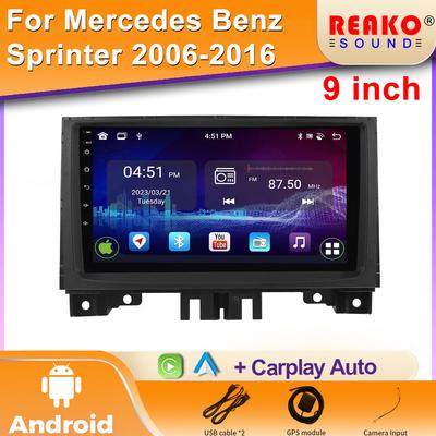 Android автомобильный стерео радиоплеер для Benz Sprinter Volkswagen Crafter 2006 - 2016 мультимедийный головной блок GPS навигация Carplay