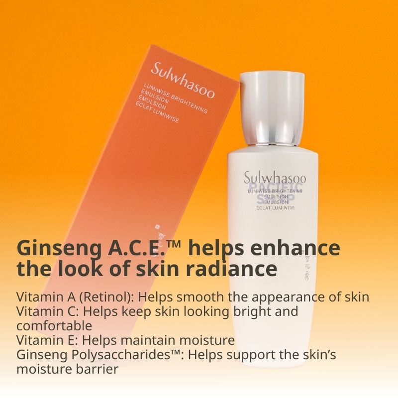 Sulwhasoo 2026 НОВАЯ осветляющая эмульсия Lumiwise 125 мл / 4,23 жидк. унц.