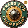 D Flat Printing pc Metal  Sign pc Vintage Press for Champagne Metal Wall Decor  Retro Champagne Sign Plaque